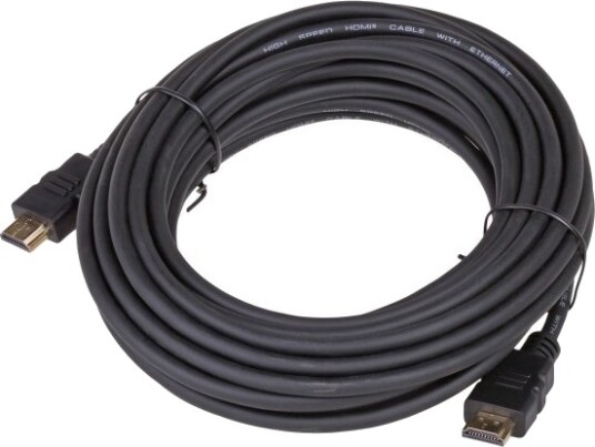Akyga Hdmi Kabel Med Ethernet Hdmi Hann Til Hdmi Hann 10 M Svart