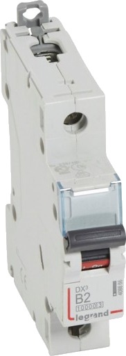 Legrand DX³ MCB automatsikring B2 1P 1M 10/16kA