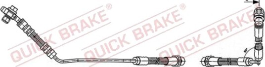 QUICK BRAKE 59.941X Bremseslange