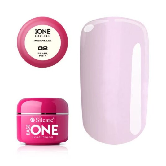 Base One Metallic Pearl pink 5g UV-gel Base One Metallic Pearl pink 5g UV-gel