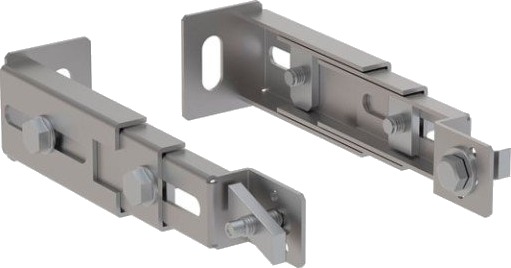 Geberit Duofix Veggbeslag Bunn - 2 stk