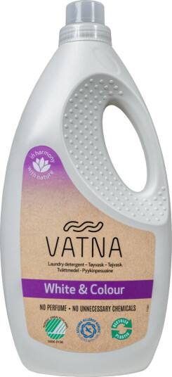 VATNA WHITE & COLOUR VASKEMIDDEL 1,9 L VATNA19LCOMBI VATNA WHITE & COLOUR VASKEMIDDEL 1,9 L VATNA19LCOMBI