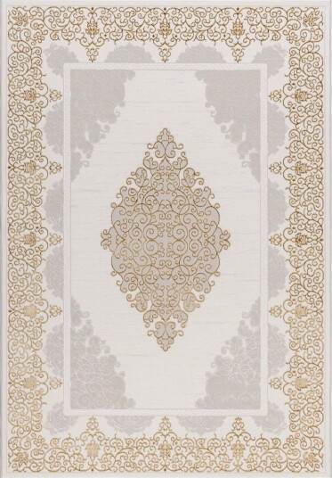 Ankara Wiltonteppe 200x290 cm - Beige/Gull