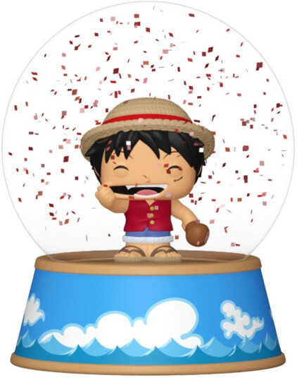 Funko POP! Mini Glitter Globe: One Piece Monkey D. Luffy