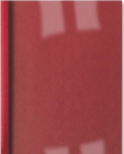 Gbc Gbc Thermabind Linenweave 3 Mm A4 210 X 297 Mm 30 Ark 150 Mikron Rød Gjennomsiktig 250 G/M² 100 Stk. Termisk Innbindingsmappe Ib386510