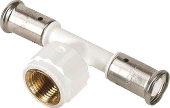 Henco Pres Tee Pvdf Med Indvendig Gevind 32 X 1" X 32 Mm