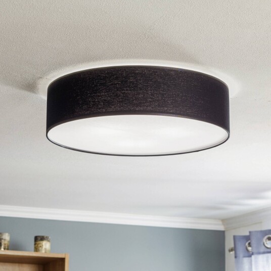 TK Lighting Rondo taklampe svart Ø 50 cm