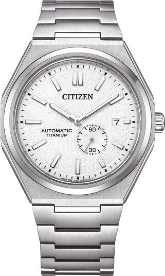 Citizen Automatic Titanium NJ0180-80A - Herre - 40 mm - Analog - Automatisk - Safirglass Citizen Automatic Titanium NJ0180-80A - Herre - 40 mm - Analog - Automatisk - Safirglass