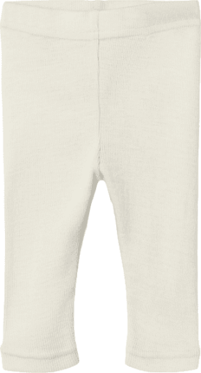 Lil' Atelier Nbnnalu leggings i ull/modal baby Turtledove