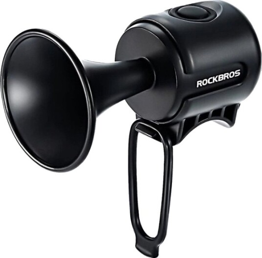 Rockbros Dzwonek Rowerowy Rockbros 34210002001 Elektroninis - Juoda Rockbros Dzwonek Rowerowy Rockbros 34210002001 Elektroninis - Juoda