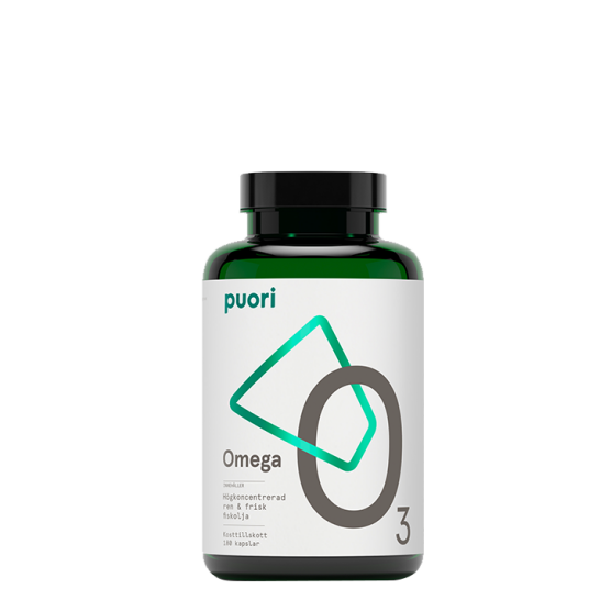 Puori O3 Omega 3 80% 2000 mg 180 kapsler