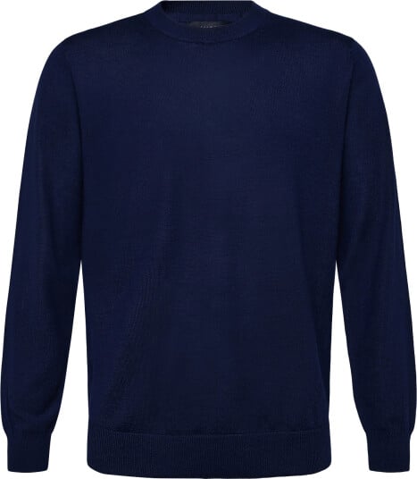 Mads Nørgaard Merino Wool Karsten Knit Navy S