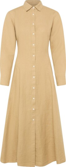Polo Ralph Lauren 15/1 Pd Linen Wvn Dresses Beige 36