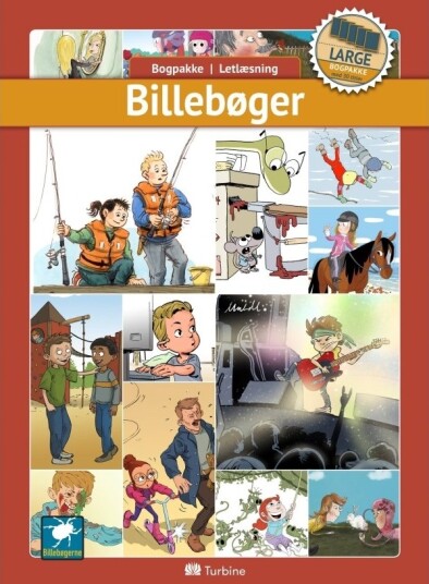 Bildebøker Large 30 Bøker | Bokboks Lettlest Skjønnlitteratur | Språk: Dansk