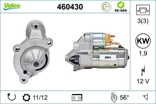 Starter VALEO 460430 Starter VALEO 460430