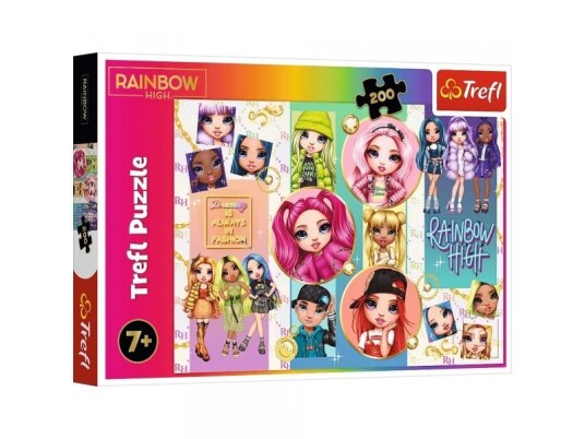 Trefl Puzzle 200 Friendship Rainbow High Trefl Trefl Puzzle 200 Friendship Rainbow High Trefl