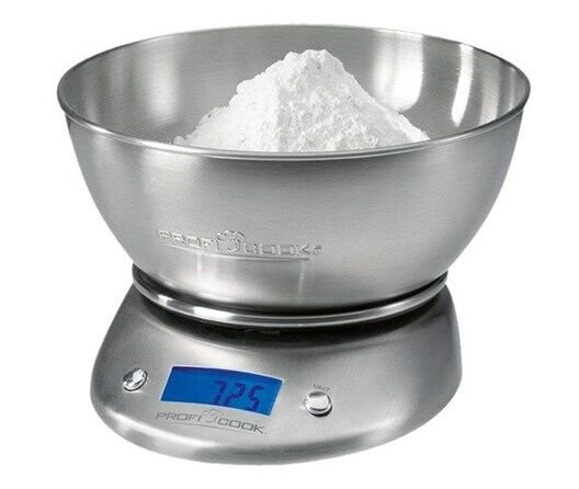 ProfiCook Kjkkenvekt PC-KW 1040 - kitchen scales - stainless steel/black