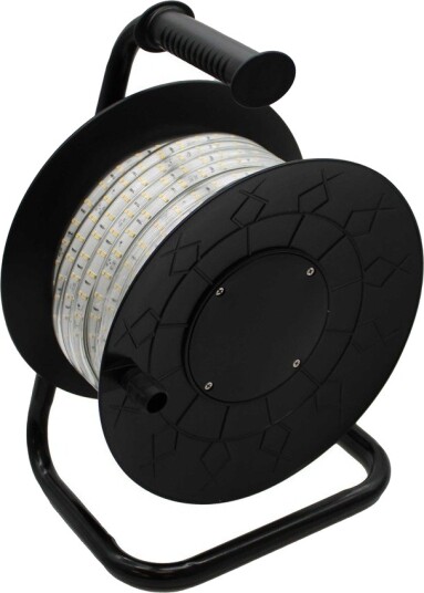 Ledlife 25m Arbeidslys LED strip på trommel ECO 230V IP67 120 LED/m 9W/m 1320 lm/m Kulør : Nøytral