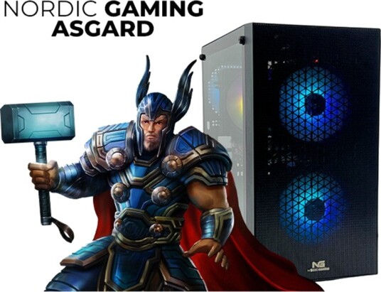 Nordic Gaming Asgard Thor V3 Ryzen 7 32GB 1TB RX 9060 XT 16GB