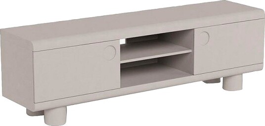AC Design Furniture Magee Tv skap topp ramme 2 dører 3 hyller 2 åpne rom 160x40x50 cm Grå AC Design Furniture Magee Tv skap topp ramme 2 dører 3 hyller 2 åpne rom 160x40x50 cm Grå