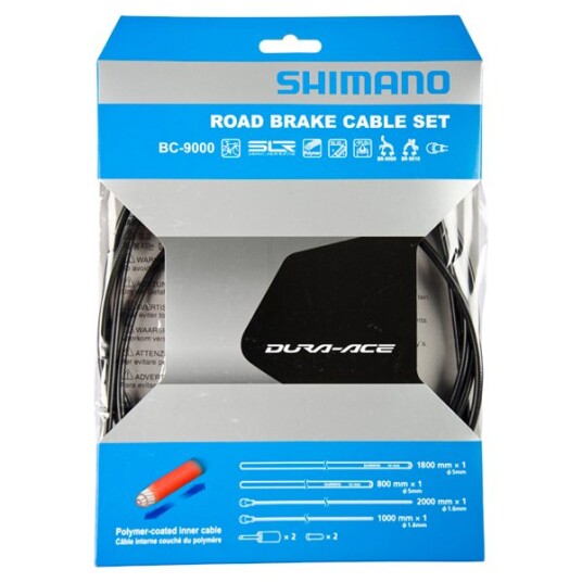Shimano Dura Ace Bc-9000 Svart Bremsewiresett Shimano Dura Ace Bc-9000 Svart Bremsewiresett