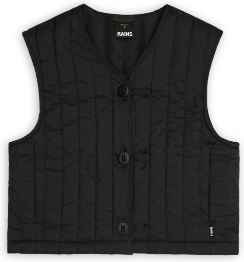 Rains Women"s Banja Short Liner Vest Black S Rains Women"s Banja Short Liner Vest Black S
