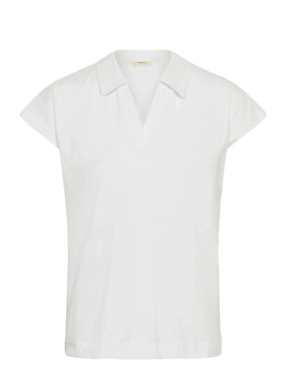 InWear Pfiaiw Polo Tshirt - White - S InWear Pfiaiw Polo Tshirt - White - S