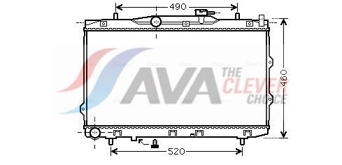 Radiator AVA Clever Choice KAA2074