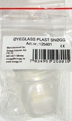 Snøgg øyebadeglass plast 1 stk