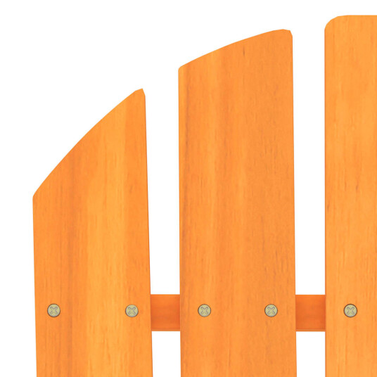 vidaXL Adirondack hagestol heltre gran oransje