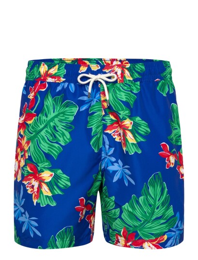 Polo Ralph Lauren 5.75 Inch Traveler Classic Swim Trunk Blue XL