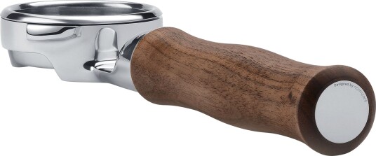 Normcore Slim Bottomless Portafilter with Upgraded Walnut Wood Handle 51mm Delonghi Normcore Slim Bottomless Portafilter with Upgraded Walnut Wood Handle 51mm Delonghi