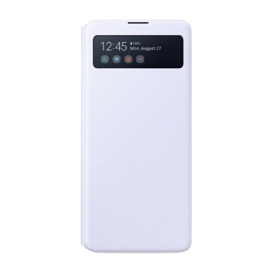 SAMSUNG GALAXY A71 S VIEW WALLET LOMMEBOKETUI, HVIT SAMSUNG GALAXY A71 S VIEW WALLET LOMMEBOKETUI, HVIT