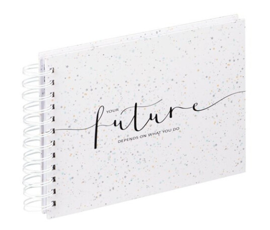 Hama "Letterings" Spiral Album 24x17 cm 50 White Pages Future