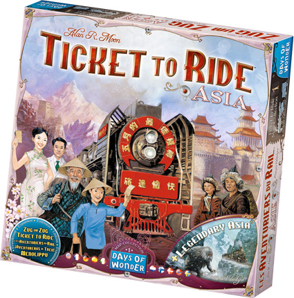 Ticket to Ride Asia Ticket to Ride Asia