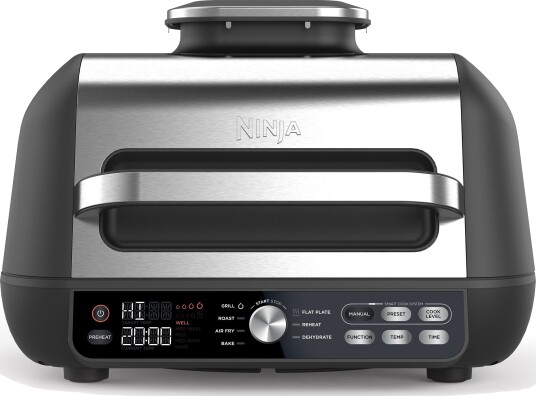 Ninja AG651EU, Sort, Rektangulær, Knapper, Rotasjon, 704 cm², Keramisk, 2460 W Ninja AG651EU, Sort, Rektangulær, Knapper, Rotasjon, 704 cm², Keramisk, 2460 W