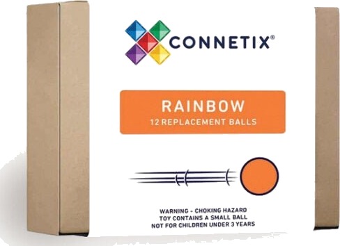 Connetix Byggesett Rainbow Ball Pack 12 Deler Connetix Byggesett Rainbow Ball Pack 12 Deler
