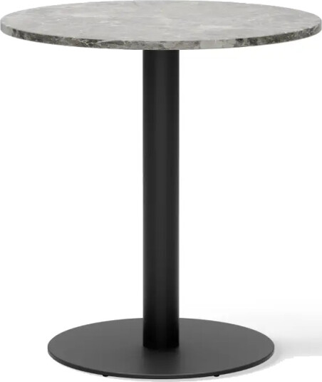 New Works Florence Søylebord Ø70cm Gris Du Marais Marmor