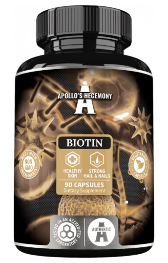 Biotin 10mg 10.000 mcg 90 kapsler
