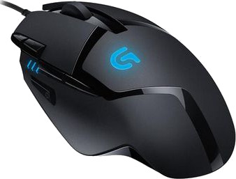 Logitech G402 Hyperion Fury gaming mus 4000 DPI USB Type-A svart