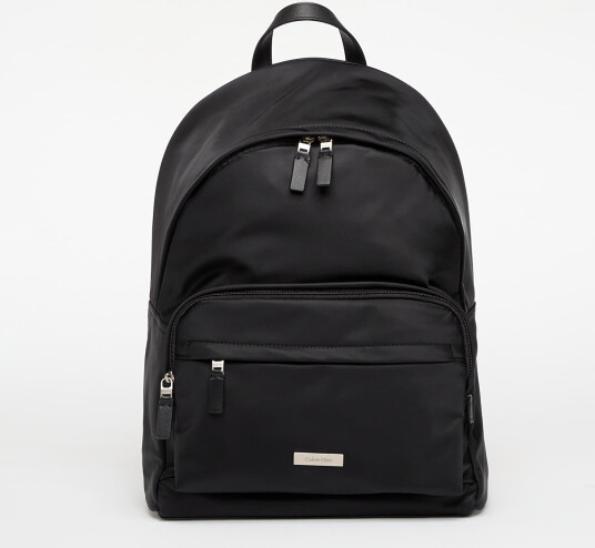 Calvin Klein Sleek Round Backpack Black ONE SIZE Calvin Klein Sleek Round Backpack Black ONE SIZE