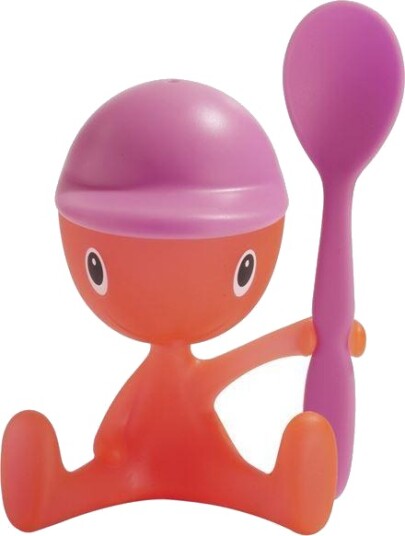Alessi - Cico eggeglass m/skje rosa Alessi - Cico eggeglass m/skje rosa