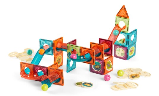 Fippla Magnetiske Byggeklosser 78 Deler