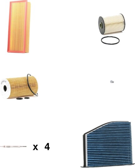 Servicepakke RIDEX 4682P11201