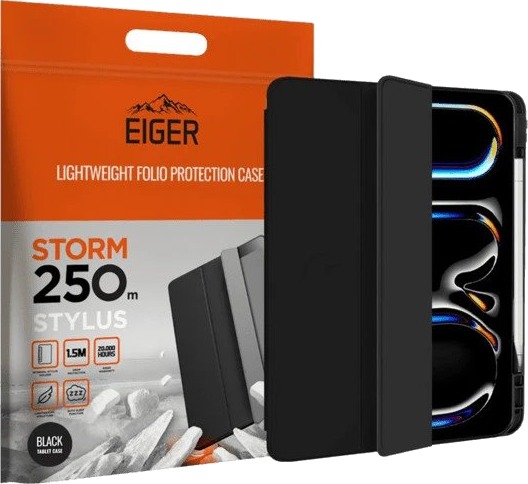 Eiger Cover til iPad Pro 11" Svart