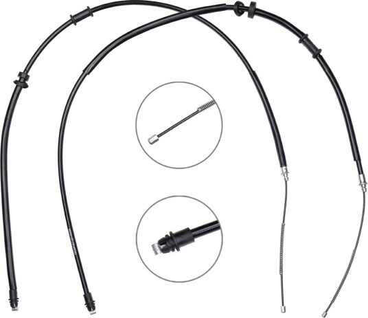 RIDEX 124C1209 Tautrekk håndbremse