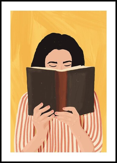 Fascinating Read Plakat Plakat / 100x150cm Fascinating Read Plakat Plakat / 100x150cm