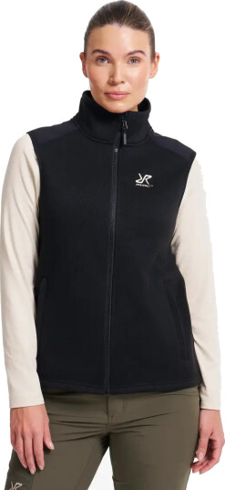 Revolutionrace Dame Overdeler Fleece & midlayers Northbound Fleece Vest Dame Grey Melange S
