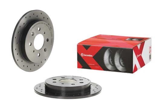 Bremseskive BREMBO 08.B602.1X