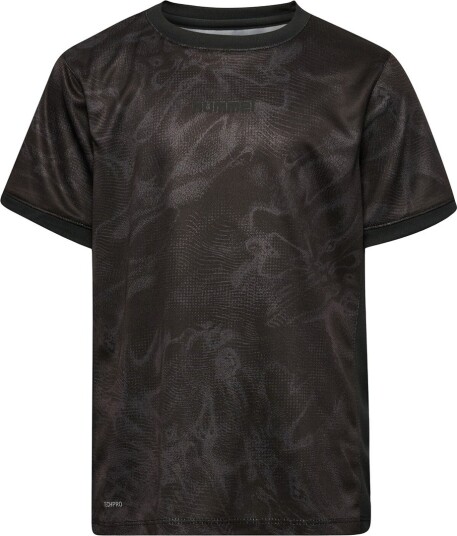Hummel T skjorte HmlBlaze Black/Asfalt Hummel 4 år (104) T skjorte Svart Hummel T skjorte HmlBlaze Black/Asfalt Hummel 4 år (104) T skjorte Svart